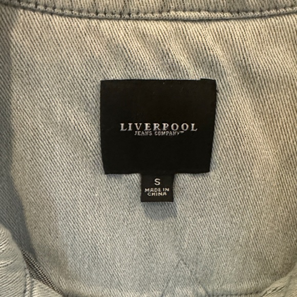 Liverpool Women's Soft Jean Jacket - Picture 4 of 10